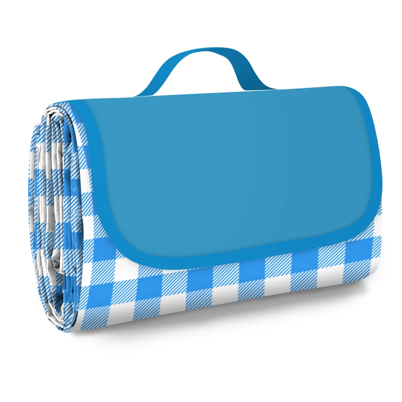 Large Picnic Blankets Waterproof Sand Mat for Beach Camping Hiking Travel Family Concerts Grass Park Music Festival Lawn Mats