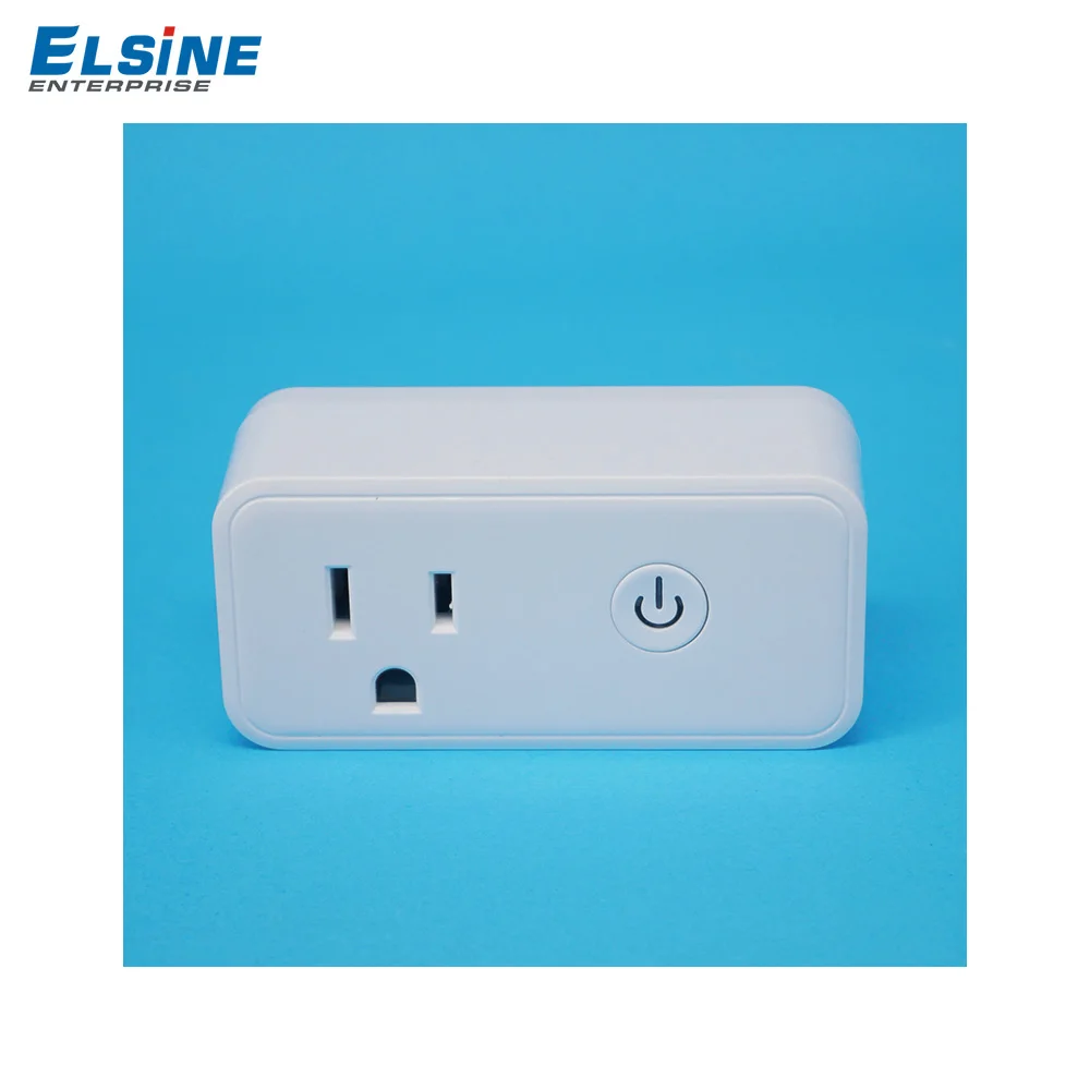 Intelligent life-15A US socket white remote control smart WIFI socket with energy meter function