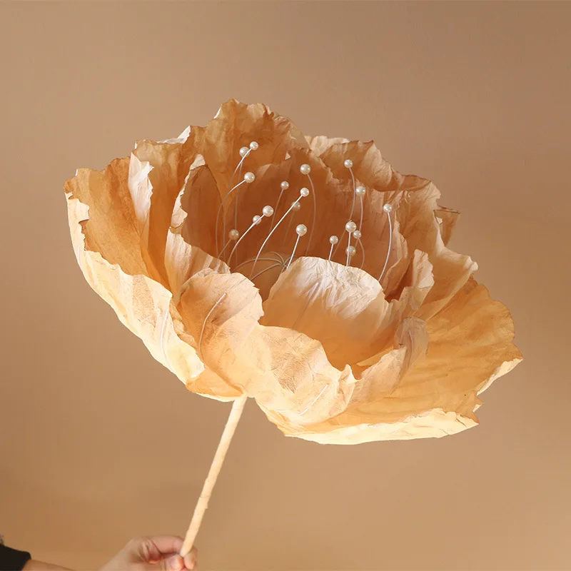 YOPIN 294 Artificial Flowers Wholesale Paper Flower Peony 3D Giant Paper Flowers Craft