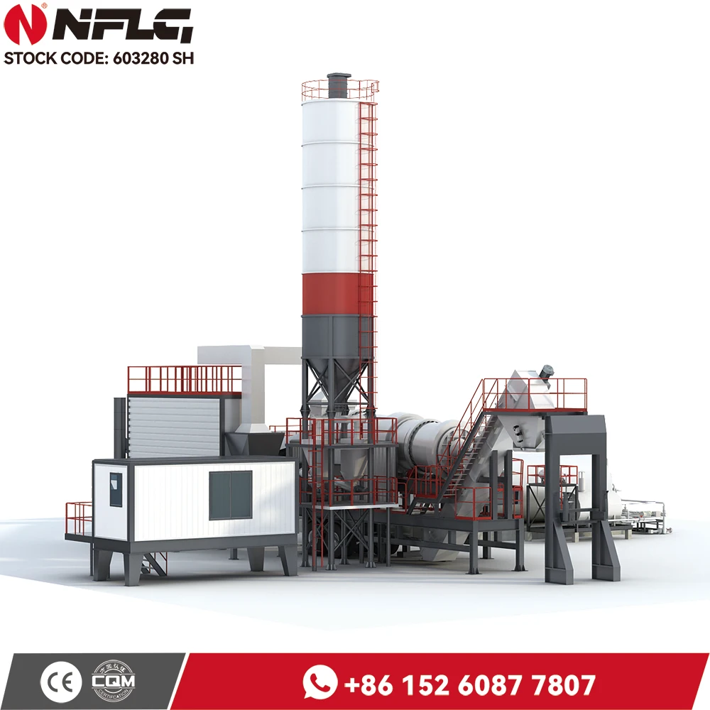 Mobile Batch Plant Manufacturer Continuous Asphalt Drum Mixer