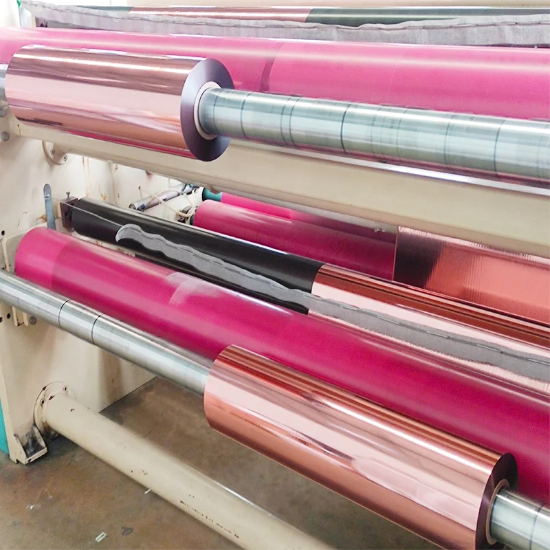 Metalized BOPP film metallic roll thermal lamination film for Thermal Lamination And Packaging