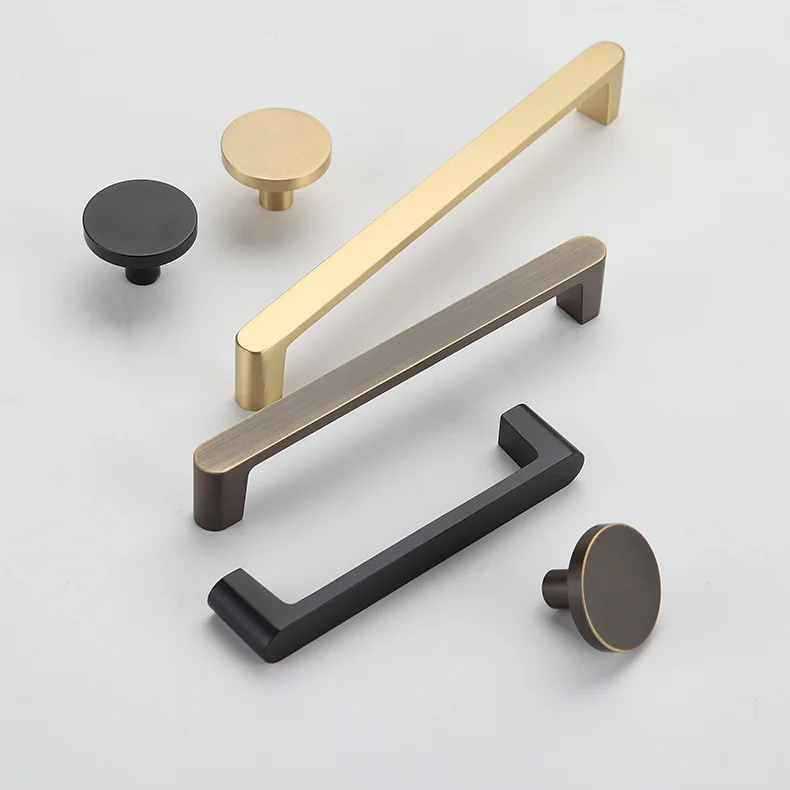 AKADA hot style quality china wholesale cabinet competitive price handle low price kitchen aluminium cabinet handles wood
