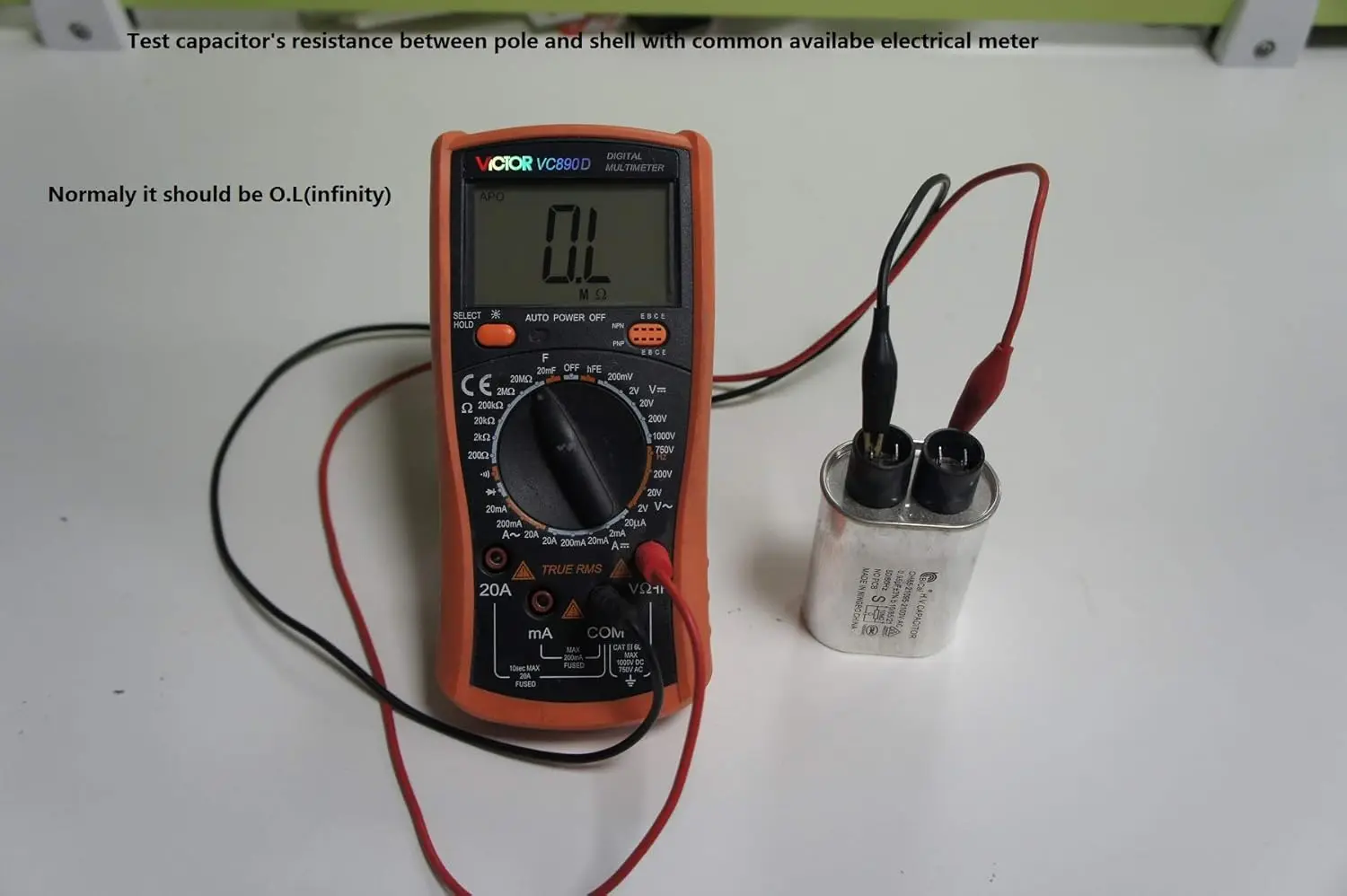 Universal Household Microwave HV Capacitor Replacement 2100V 0.91uF MFD Compatible Ch85 21091 AC H.V.Capacitor 10/85/21 50/60Hz