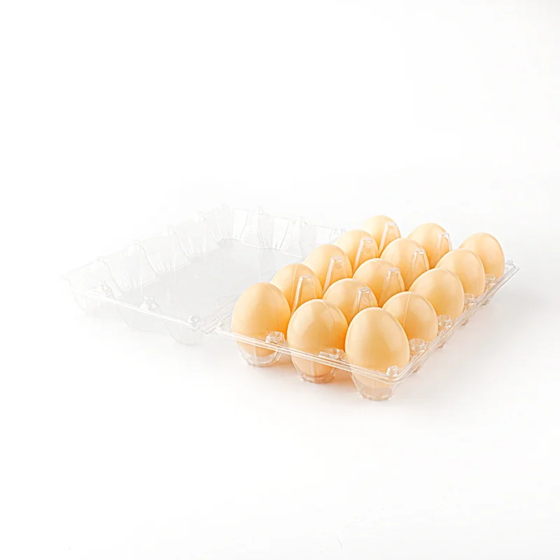 Eco-friendly Transparent Egg Tray Wholesale 30 Egg Plastic Trays With Cover