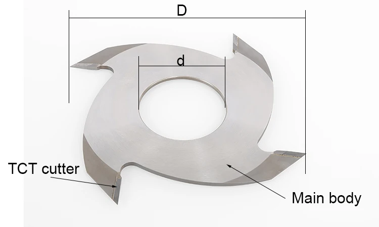 finger joint cutter for spindle moulder