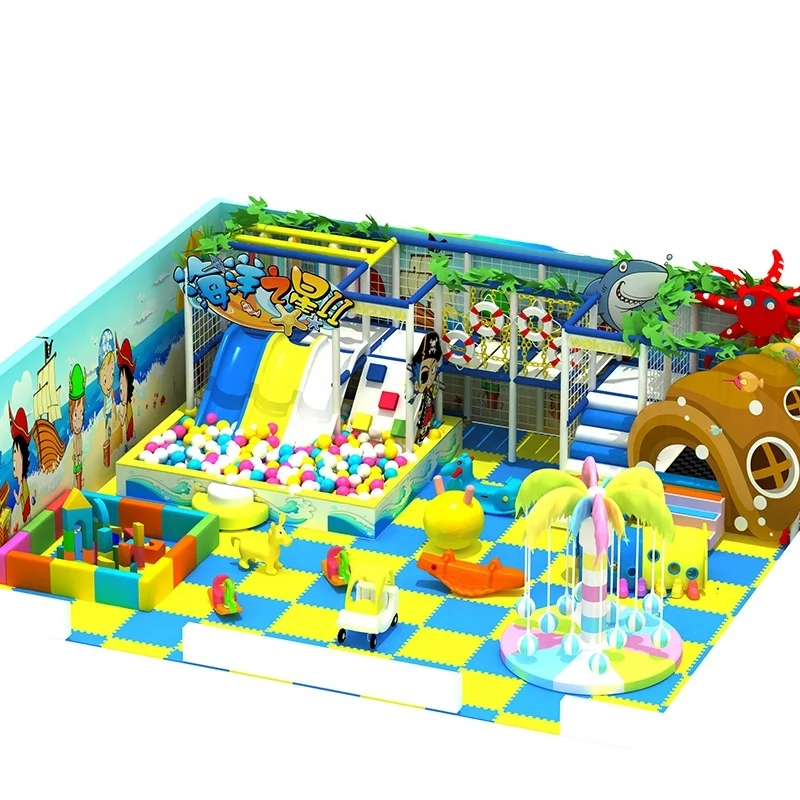 Customized size and color kids zone indoor soft play area indoor playground equipment