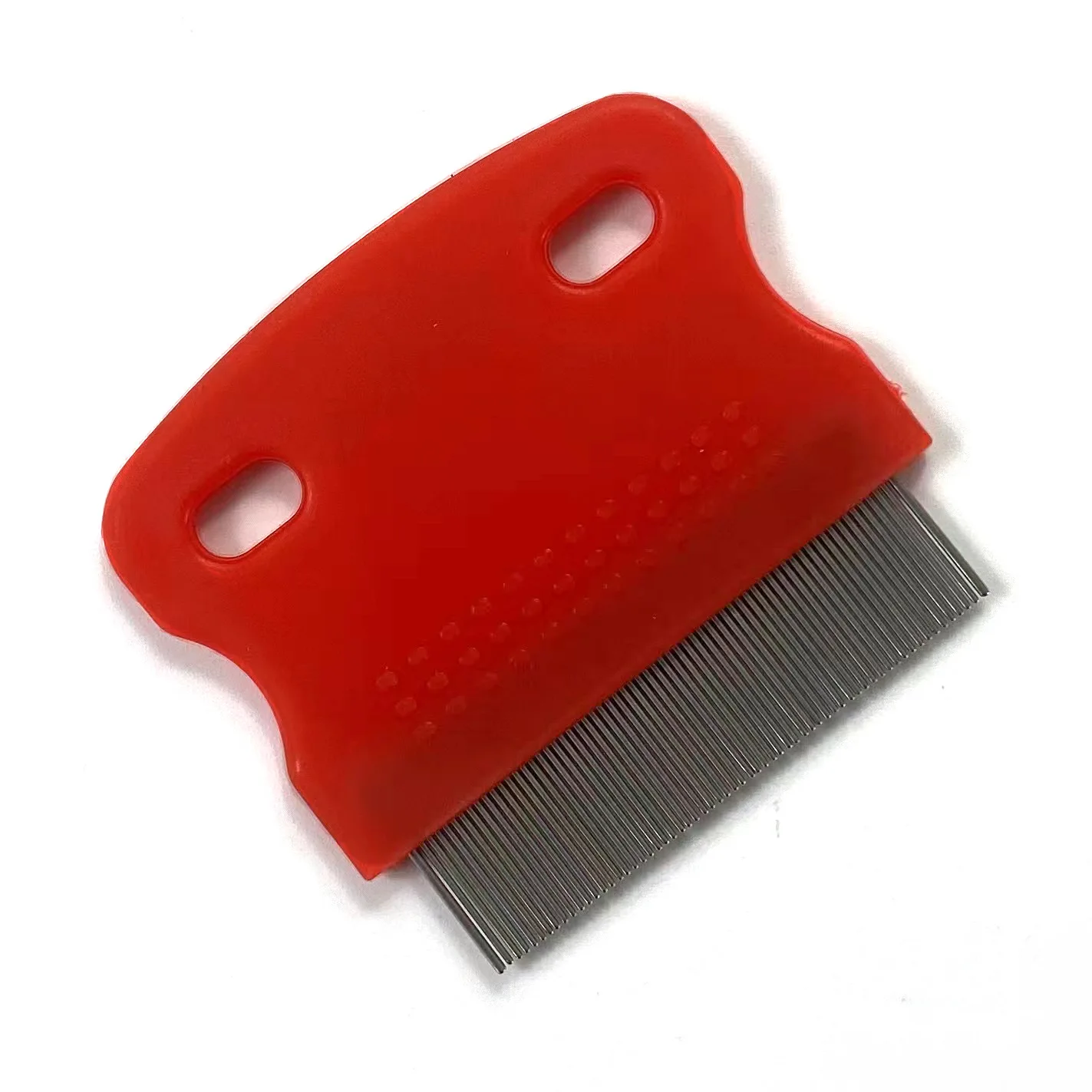 Stainless steel nit louse cleaner metal anti lice comb