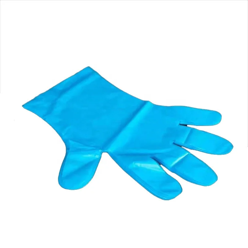 Cleanroom Industrial Powder-free Vinyl Gloves High Strength Strong Beaded Cuff Transparent Disposable PVC Gloves