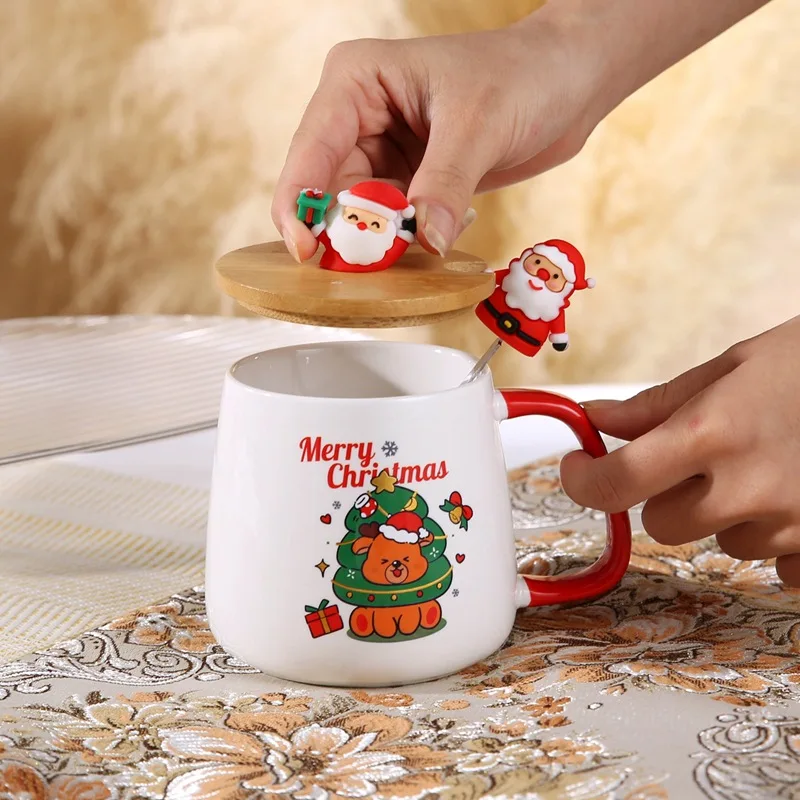 Керамическая чашка для кофе с ручкой