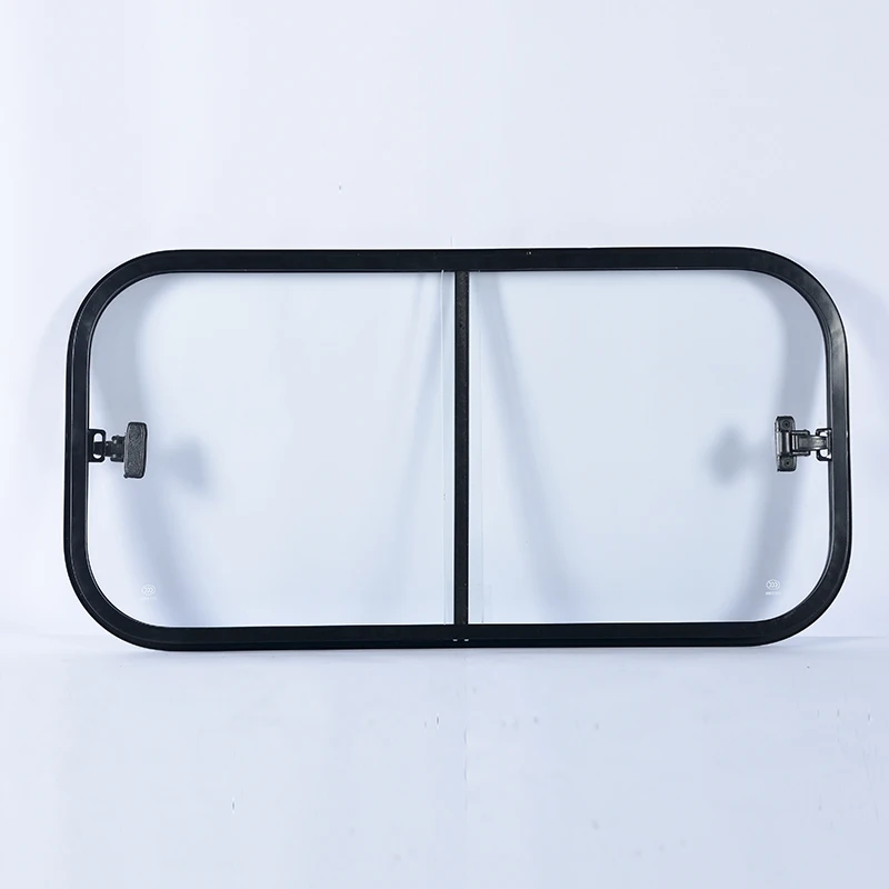 
factory outlets Aluminum alloy sliding window of refitted vehicle van sliding windows with fram 