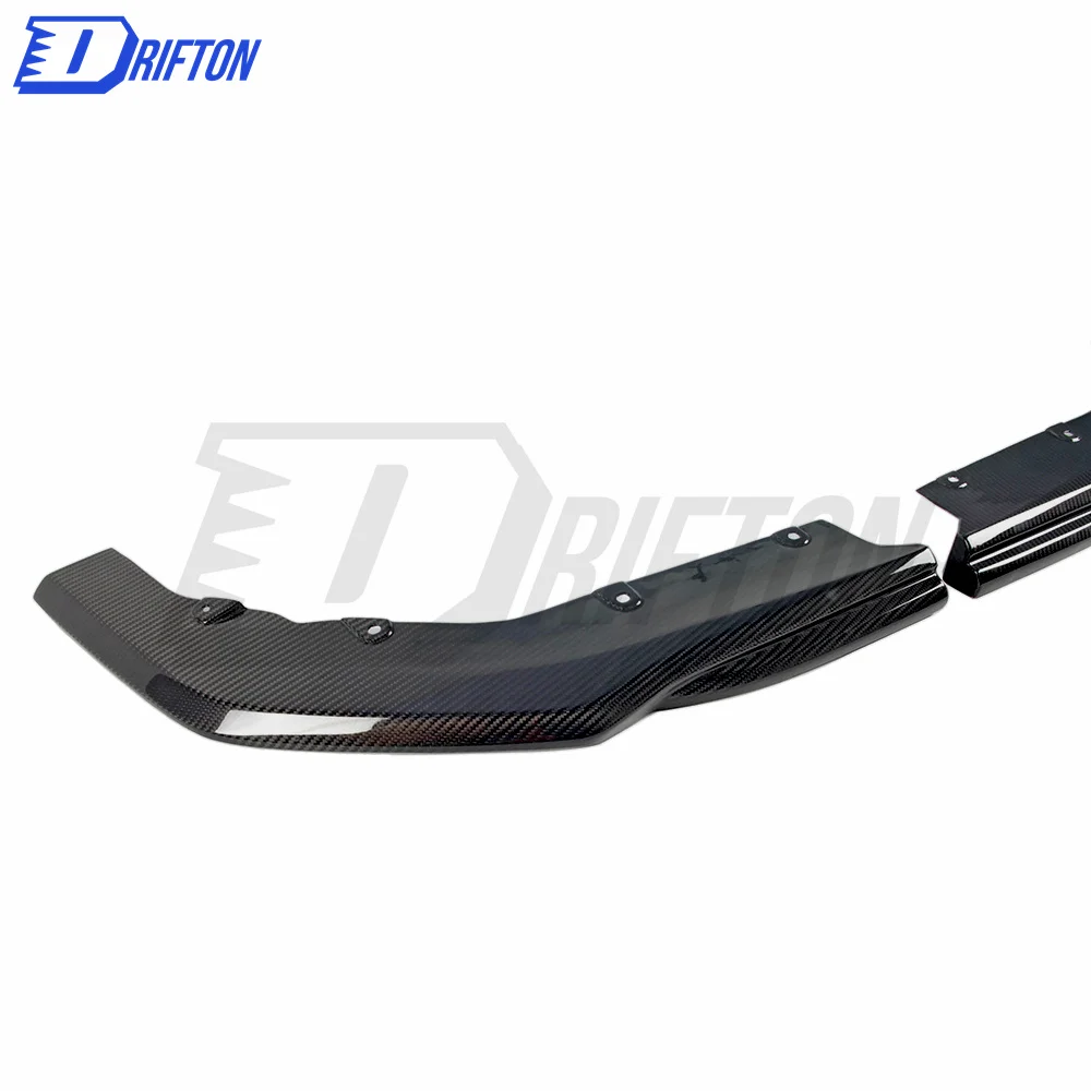 MT Style Dry Carbon Fiber Rear Splitter For BMW G82 M4 G80 M3