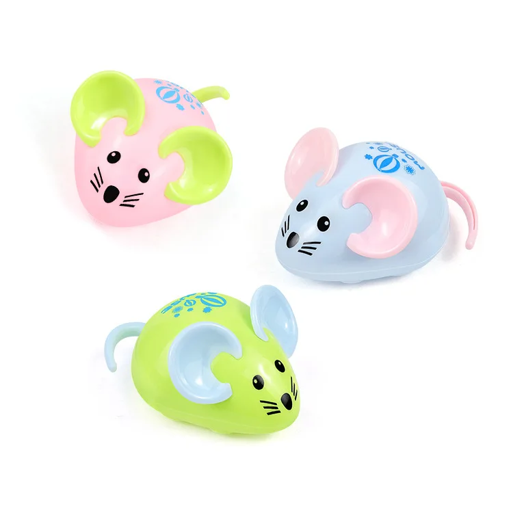 Hot selling Plastic Mouse Shape Pull Back Mini Cars Cartoon Mini Cheap Plastic Gift Pull Back Mouse Toy Capsule Toy For Kids