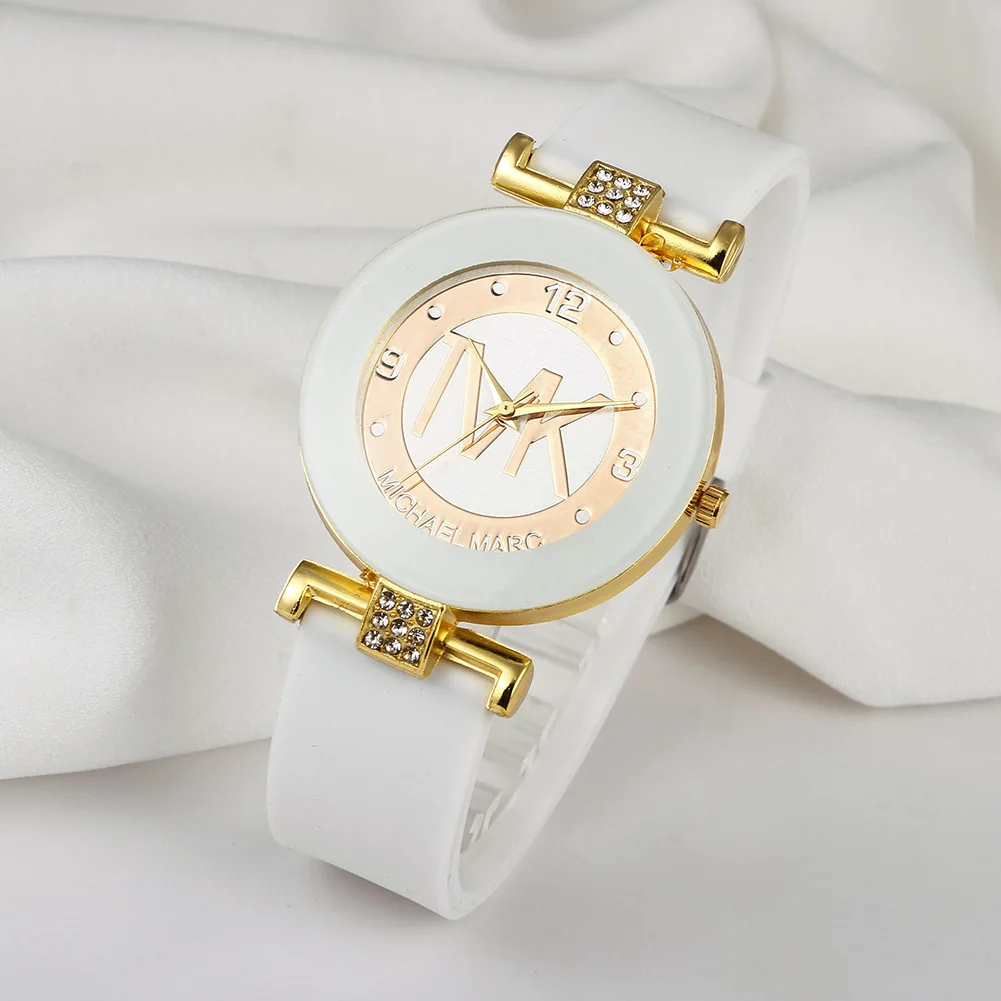 2022 New Luxury Brand Quartz Watches Women Sports Silicone strap Watch for gifts Casual Ladies Wristwatches Clock