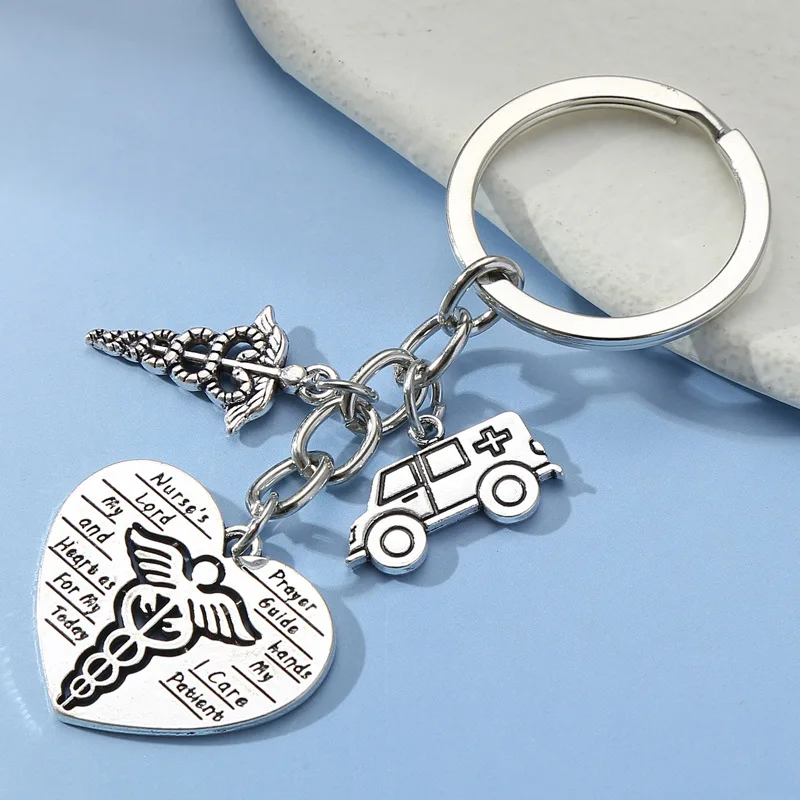 MK-011 Cat care bag key chain House computer headset keyboard Metal key chain couple key pendant custom logo metal keychains