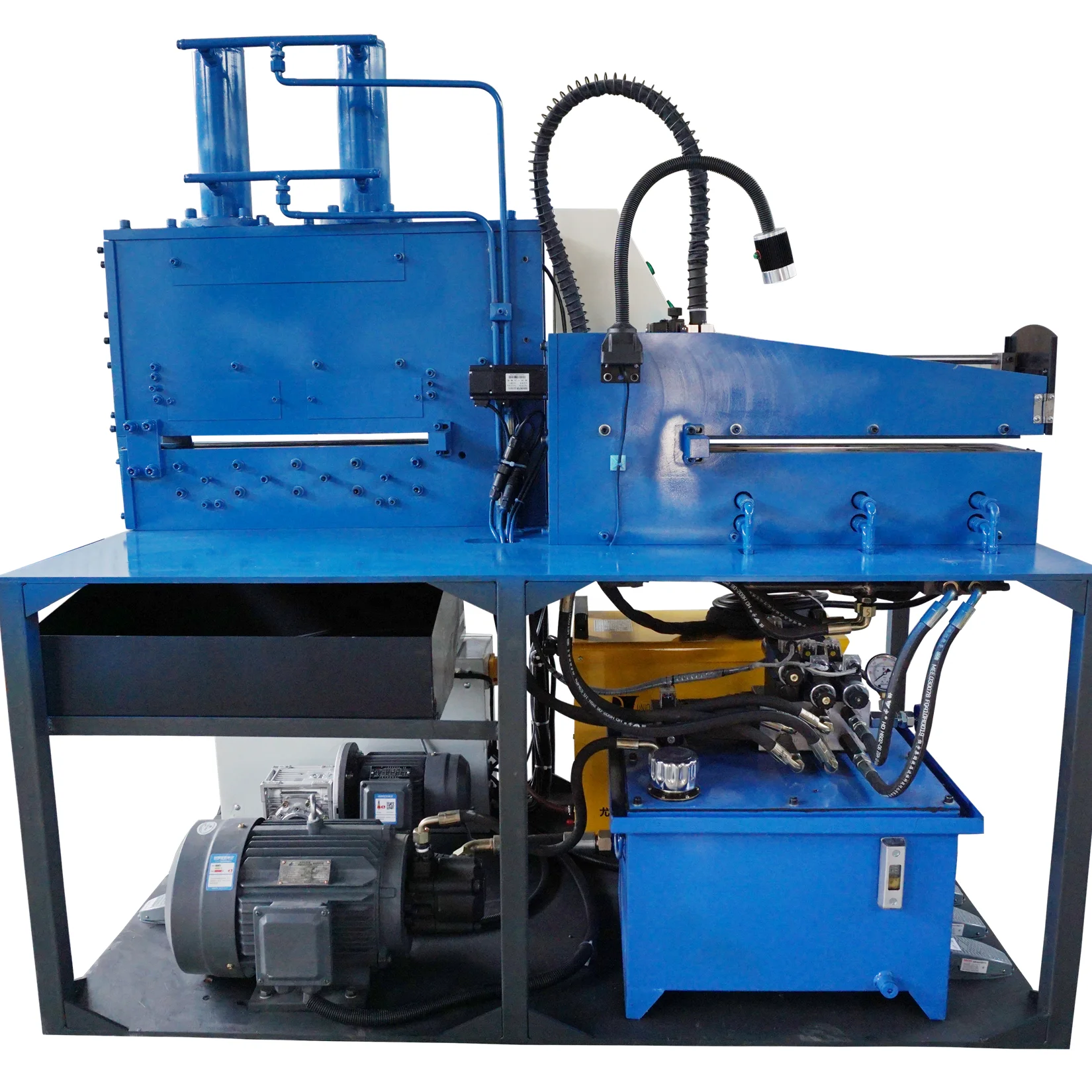 
Hydraulic Cutting automatic welding butter welder up to 5mm thickness of steel strip 