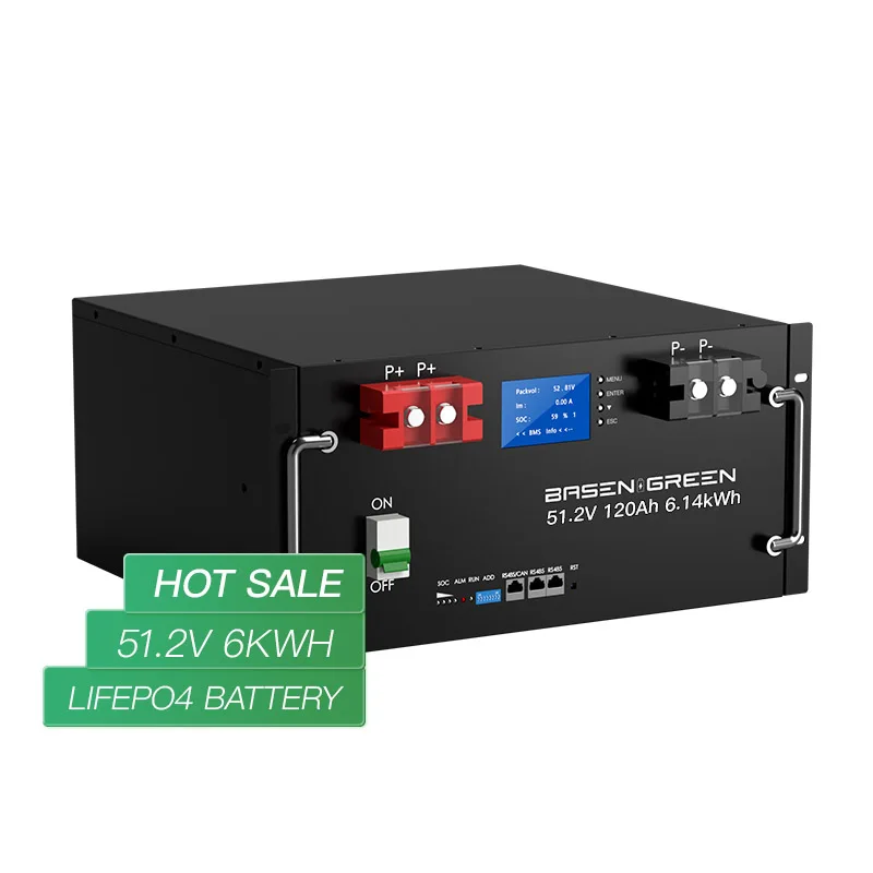 EU Stock 48V 280Ah Rack Mounted Lithium Ion Battery 6Kwh 11.77Kwh Home Energy Storage System 48V Solar LiFePO4 Battery Pack