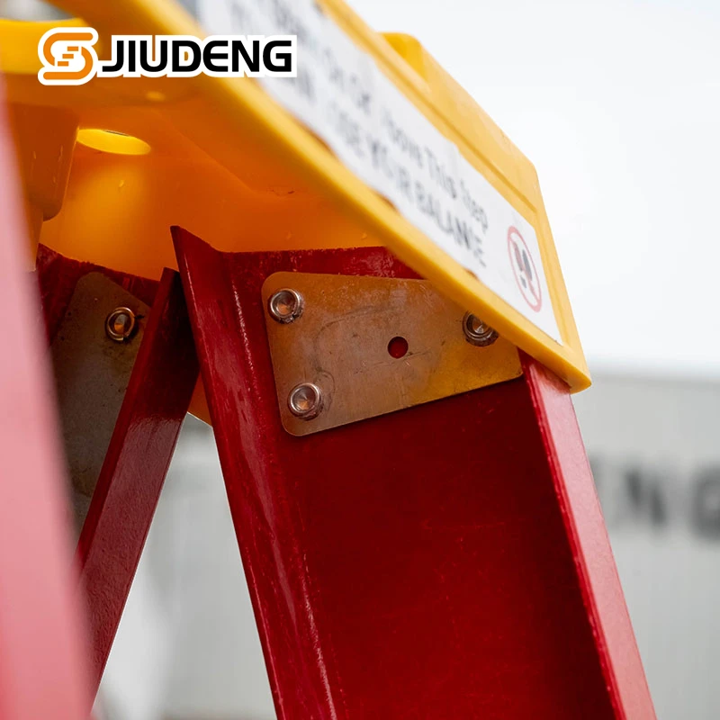 FRP Folding Ladder 4 6 8 10 12 Foot Fiberglass A shape Insulation Ladder