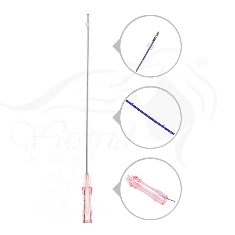 Yastrid Newest Beauty Suture 18G 120mm Stronger Lifting Long Lasting Face Lift 6d Cog  PDO/PCL Thread cog face lift thread