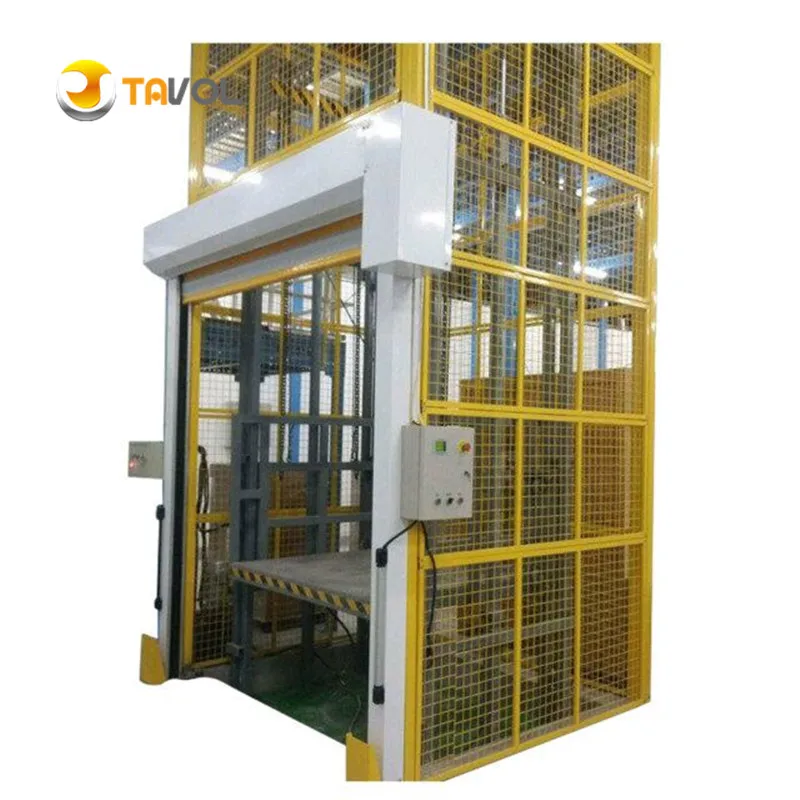 Warehouse 1T 3T 5T 10T  Vertical Hydraulic Cargo Lifts Elevator On Sale