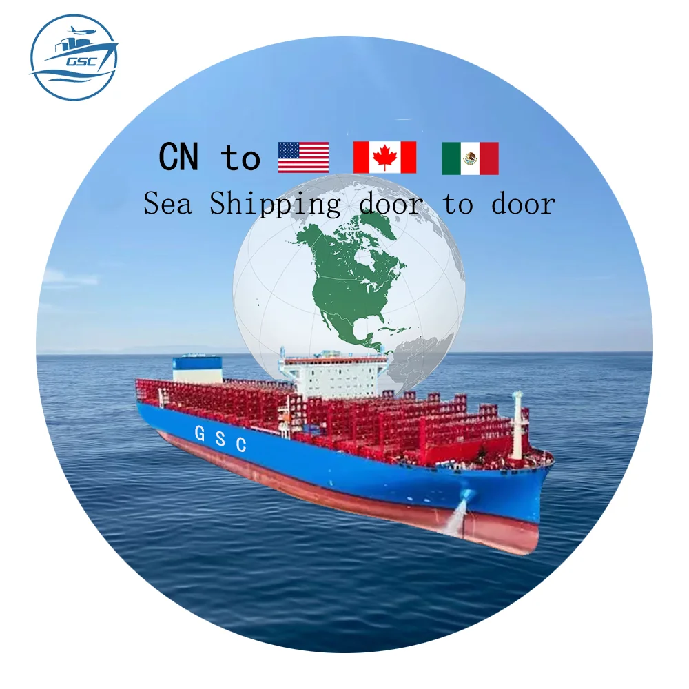 China sea ocean shipping to USA Canada Mexico From Buyer shipping service lcl express door to door Best Price