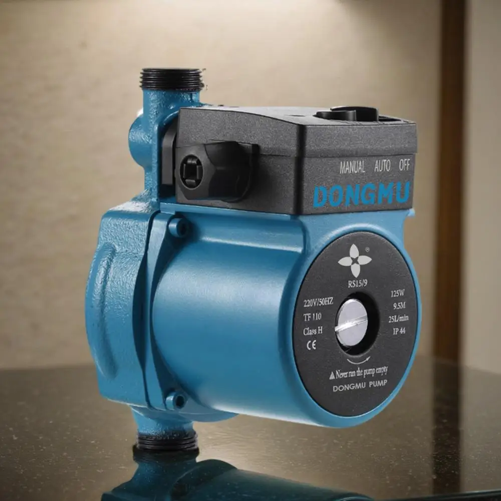 DONGMU RS15-9 Hot Water Three Speed Circulation Pump for Home Heating System Cast Iron