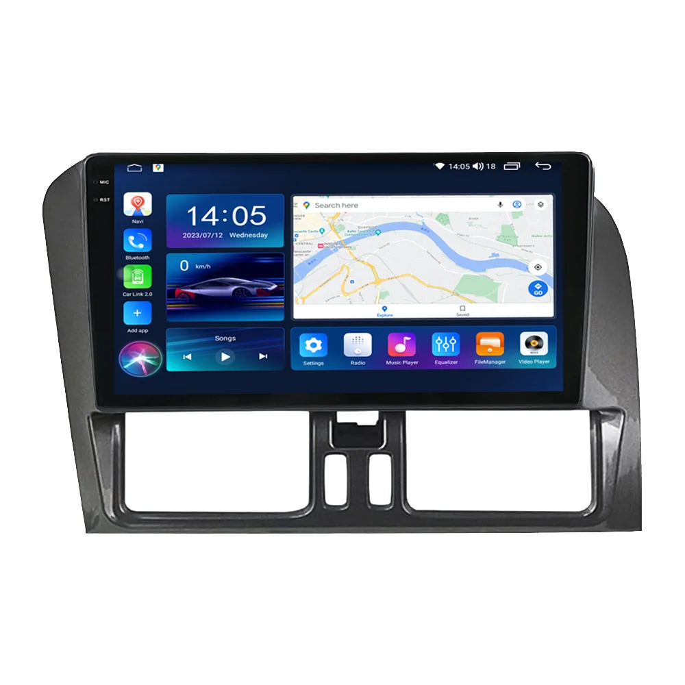 10 0 android магнитола для Volvo XC60 2013-2017 gps BT5.0 dsp