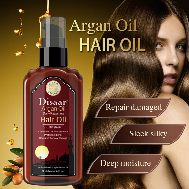 Daily Natural Plant Repair Hair Care Keratin and Argan Treatment Keratin Oil For Men Women