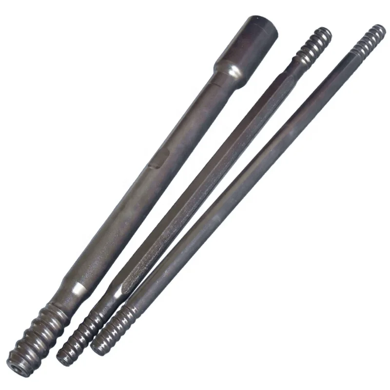 R32 R38 Underground Longhole Drilling Rod Threaded MM MF Speed