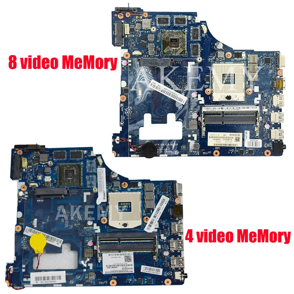For Lenovo G500 VIWGP/GR Laptop motherboard mainboard LA-9631P motherboard PGA989 HM76 HM70 graphics