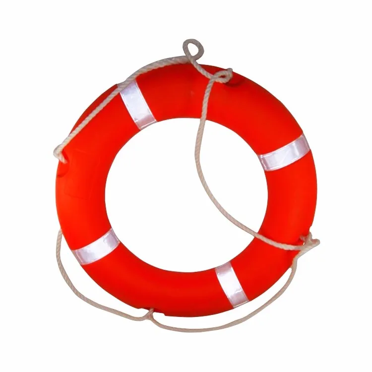 Factory wholesale water park Circle Swim Pool Marine Orange Lifeguard Rescue Lifebuoy Rings For Swimming