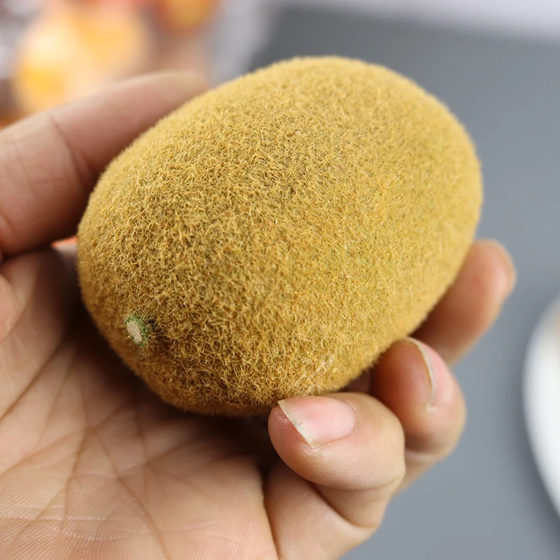 Lifelike Simulated Kiwi Fruit Decor Unique Kiwi Model for Home Display Realistic Foam for display