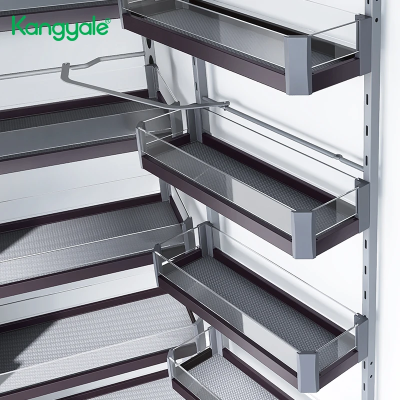 Storage Tall Cabinet Basket Kitchen Hardware Cabinet Pantry Storage Organizer Basket