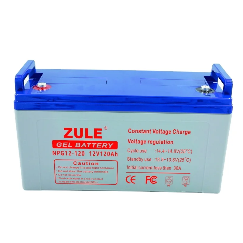 China supplier foothold 12V120Ah solar gel battery rechargeable batteries agm battery