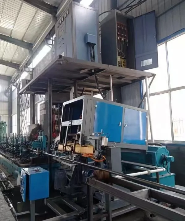 pipe welding machine use to welding carbon steel tube straight Water pipeline designequipment high frequency welded pipe