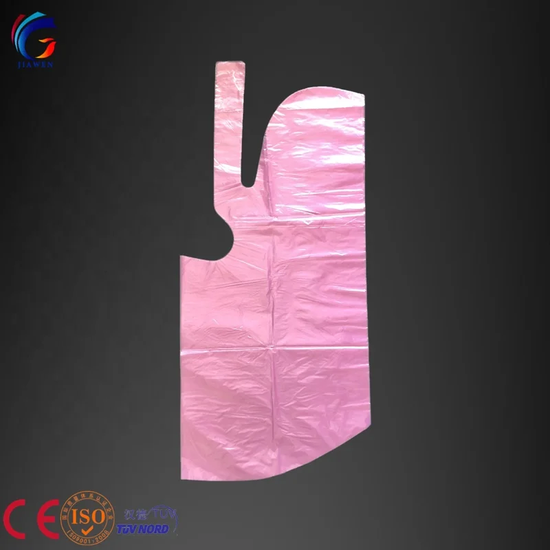 Factory directly sell cheap price HDPE LDPE CPE Salon Hair Cape Hairdressing