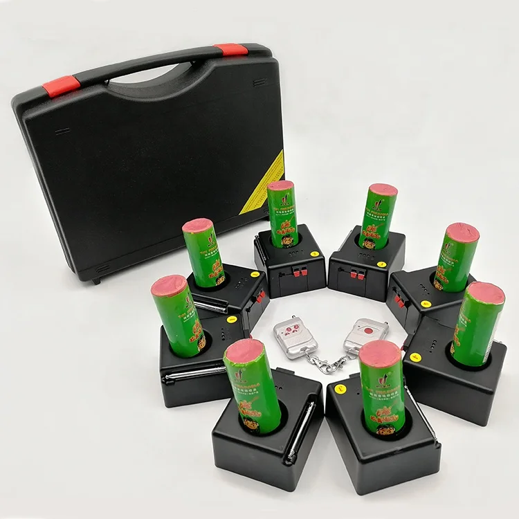 CE прошел высокое качество, 8 сигналов, комнатная и наружная сценическая удаленная система обжига фейерверков с холодным пламенем