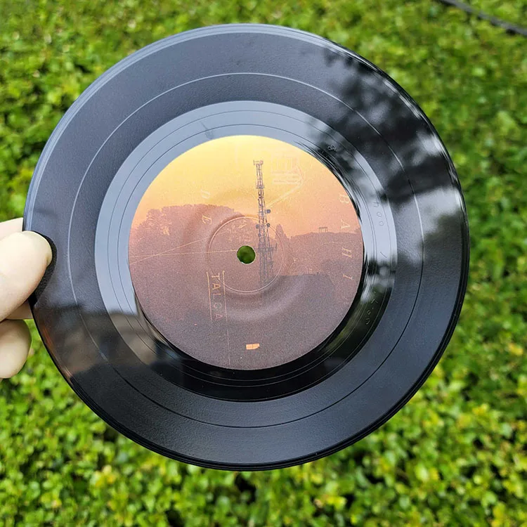 Manufacturers Direct Selling 33 1/3 rpm/45 rpm Vinyl Record Jackets Black Mini Vinyl Record Disc