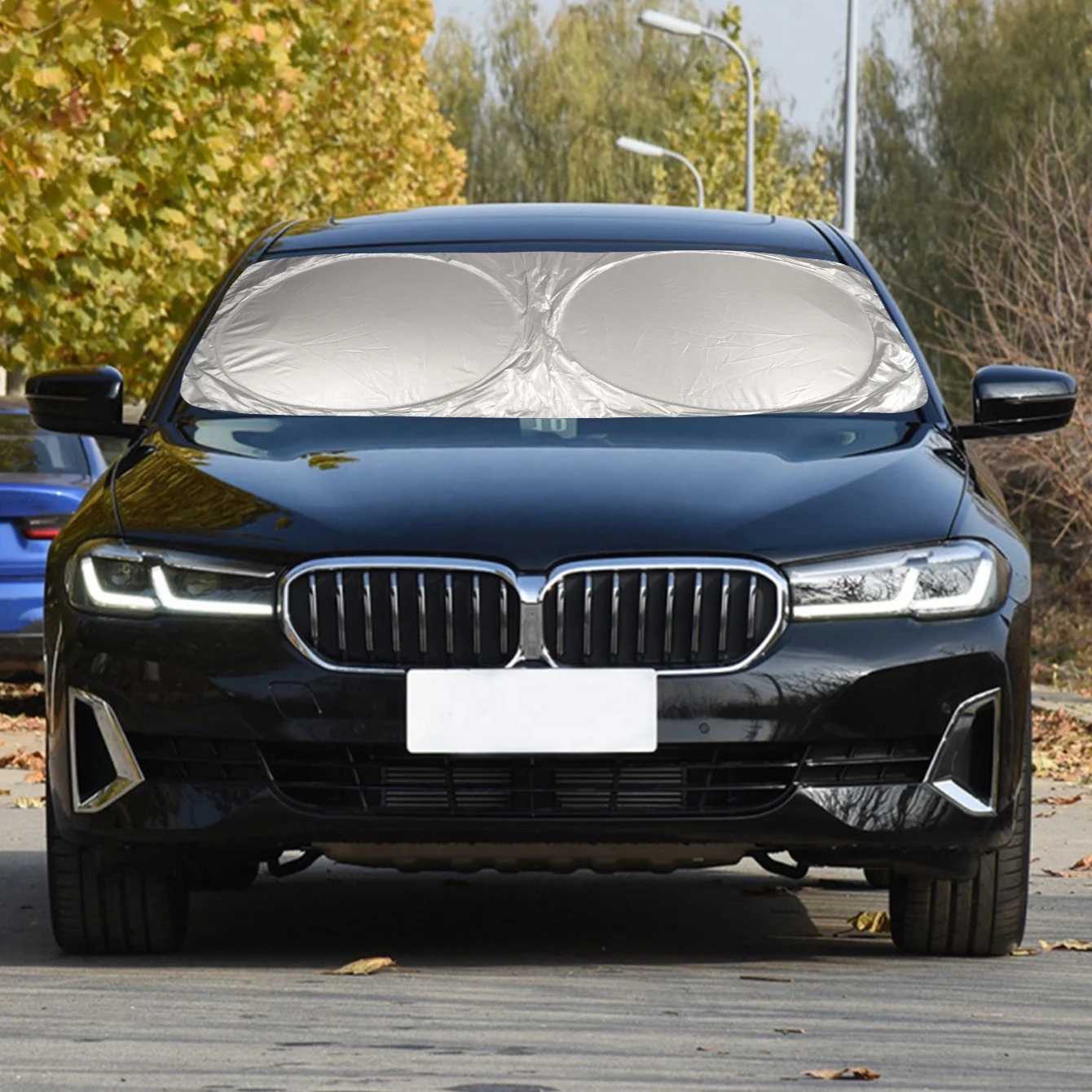 customized logo car sunshade wholesale car window sunshade uv protector