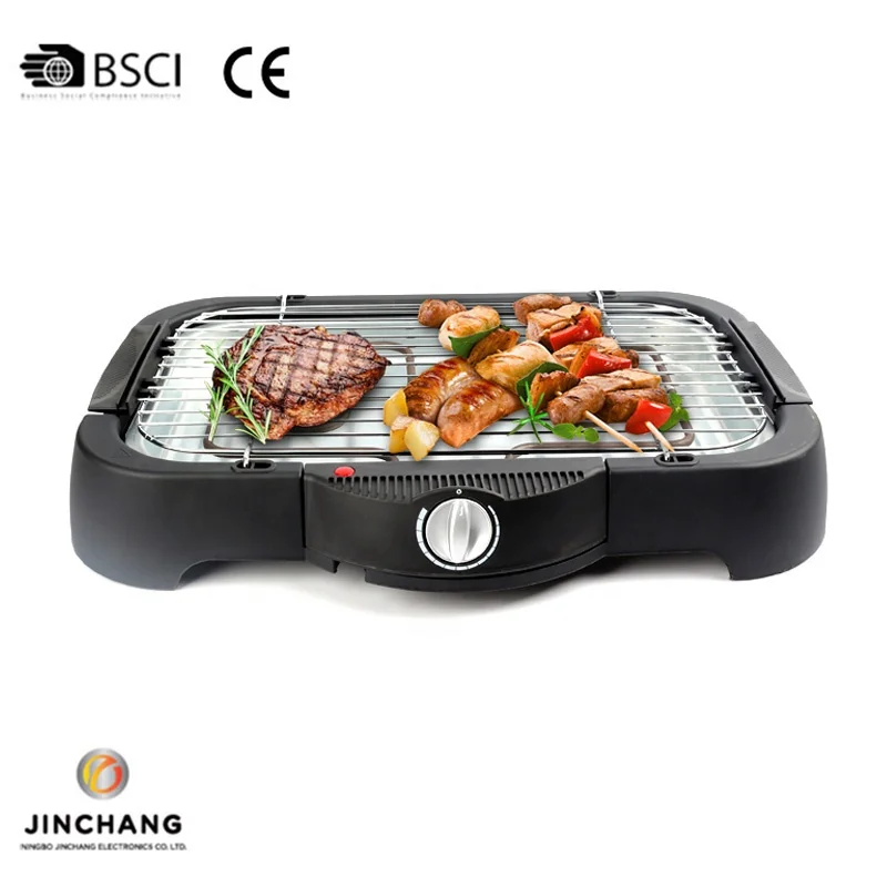 
INDOOR ELECTRIC TABLE TOP BBQ BQ228-B IN 2000W FOR PARTY USE WITH CE,EMC,LVD,LFGB 