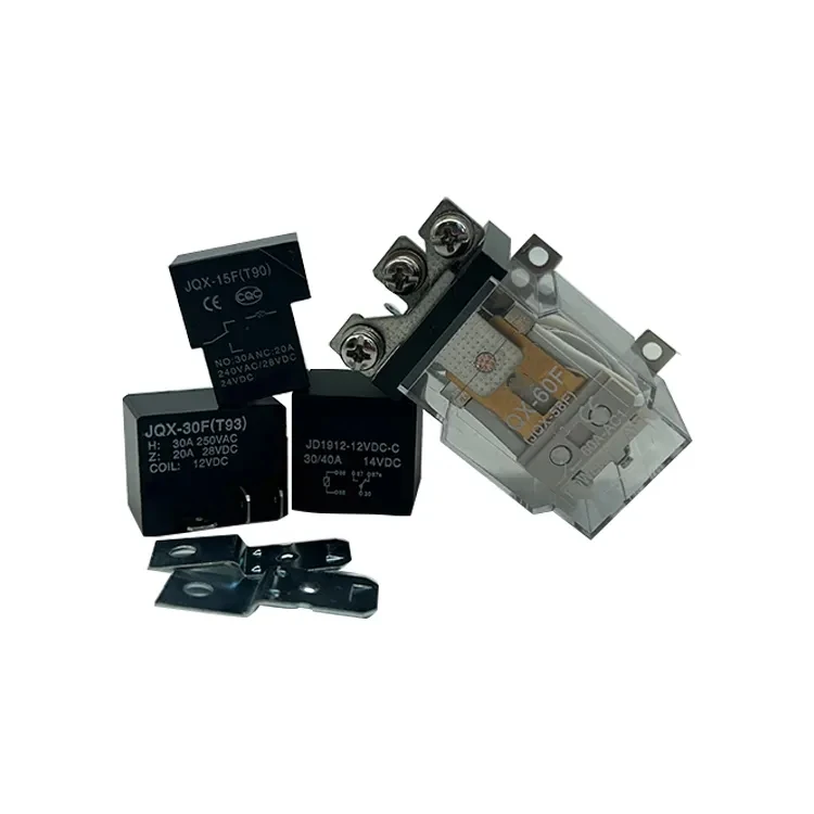 Relays factory cheap price Power PCB Relay 1A 1C 5A 10A 0.2W 12VDC 24VDC 250VAC 4PIN 5PIN mini power relays