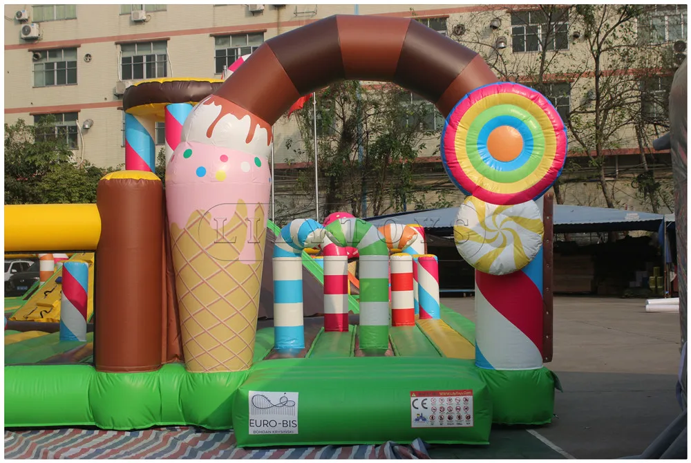 Animal Inflatable Ball Pit Park/ Large Outdoor Inflatable Amusement Park/ Indoor Inflatable Playground For Adult