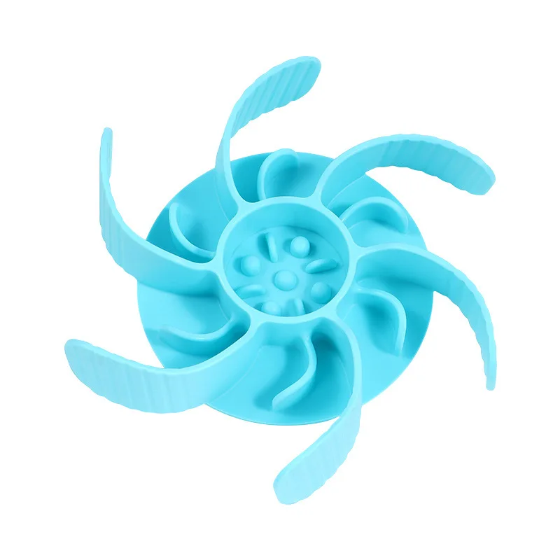 Premium Small Silicone Slow Feeder Food Dispenser Anti-Choking Device Separator Bowl Pets Bag Packed Premium Pet Bowls Feeders