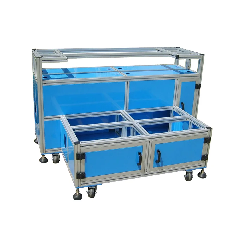 Фабричный стальной/алюминиевый электронный верстак, деревянный верстак для деревообработки