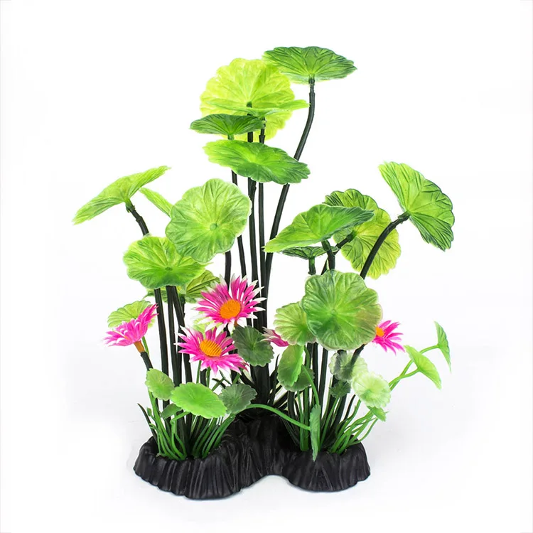 Aquarium Ornament Decorations H30cm Artificial Plastic Plant Fish Tank Accessories