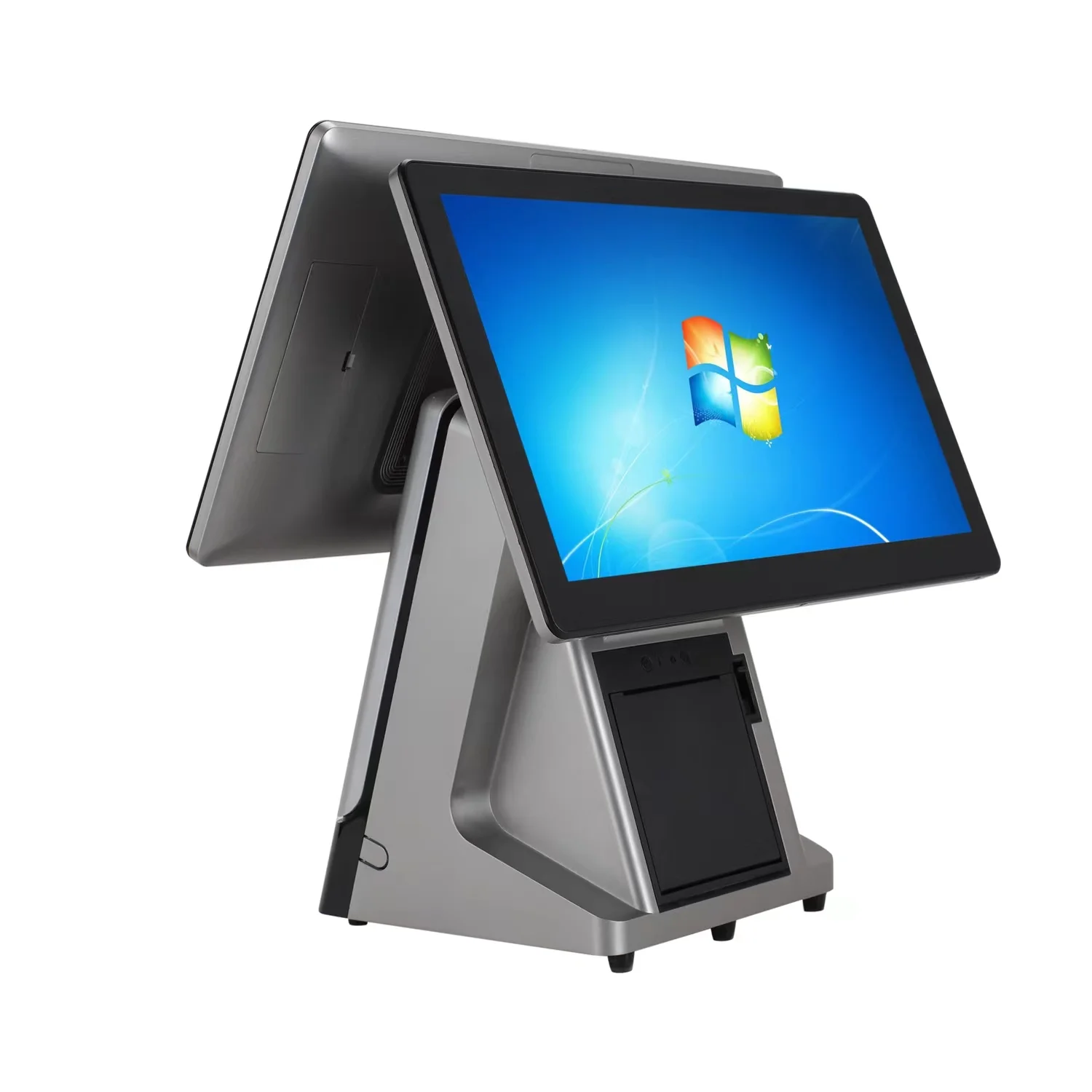 MJPOSQ60 15.6inch i5 4th pos machine and receipt printer restaurant 58mm thermal printer pos systems