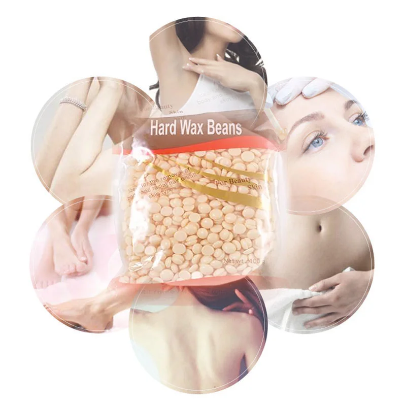100g Wax Bean Rapid Depilation Paperless Heating Beeswax Solid Depilatory Wax Body Hair Removal Beauty & Personal Care Product