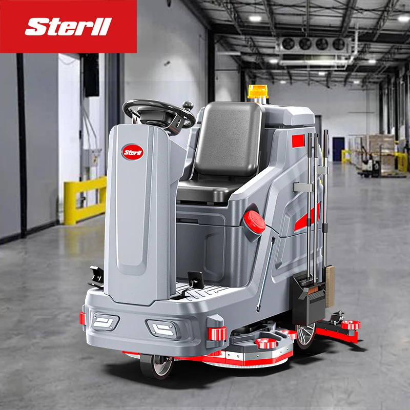Professional Manufacturer  SX915 Ride-on floor scrubber Parking lot floor scrubber Epoxy floor cleaning equipment
