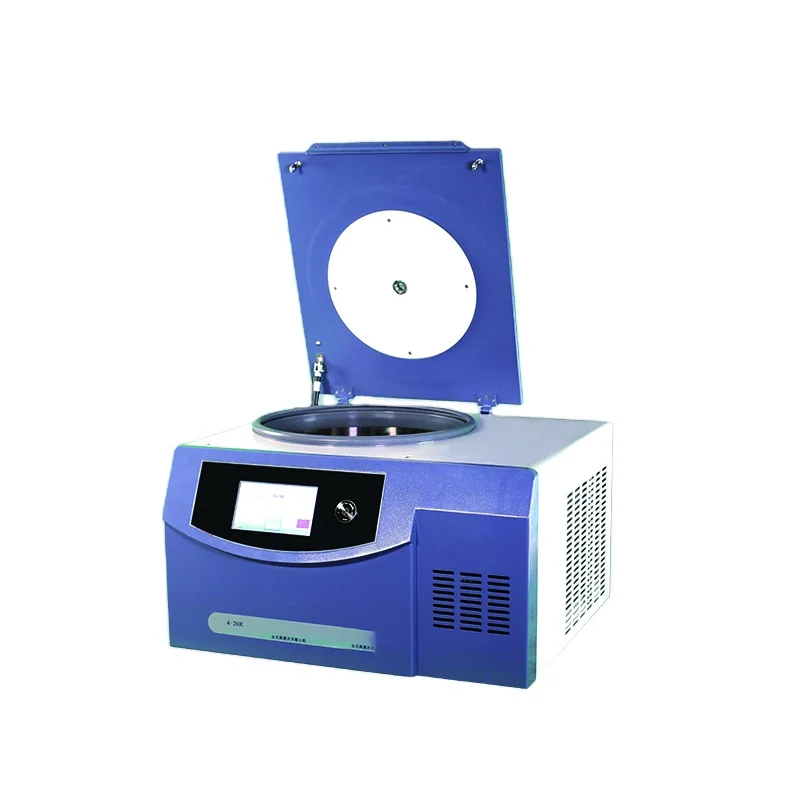 
High Performance 7-inch Full Touch Screen High Speed Refrigerated table top Centrifuge machine 