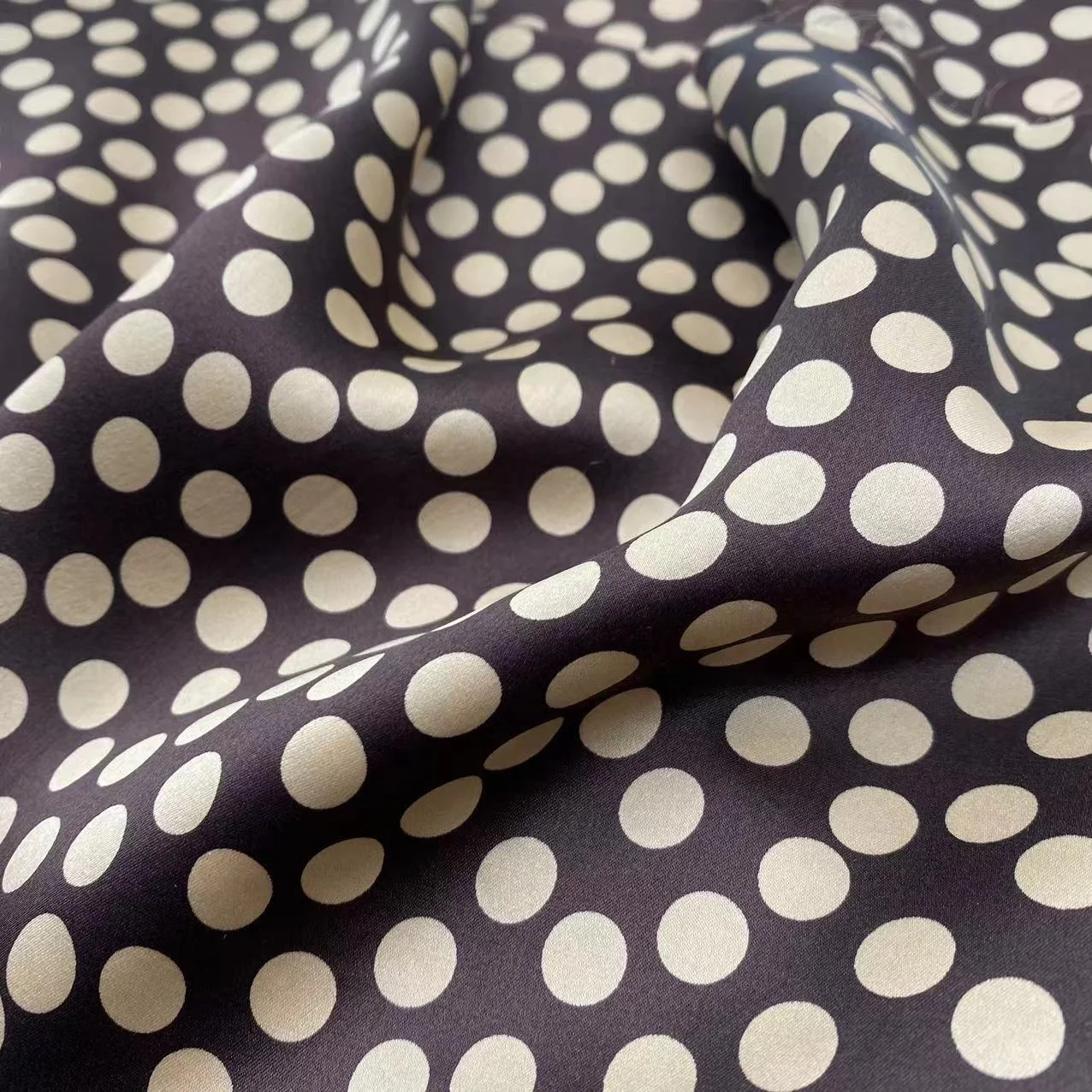 Oeko tex 100 Wholesale Custom Satin Silk Pure Natural Silk 25momme Charmeuse Fabric Women