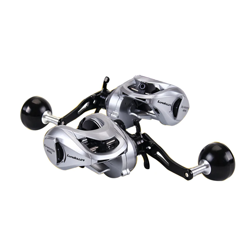 FJORD OEM Stainless SteeL Aluminum Alloy 10+1BB Overhead Drum Fishing Trolling Reel
